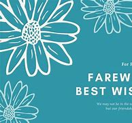 Image result for FareWell Card Sample