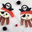 Image result for Pirate Handprint Craft