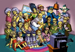 Image result for The Simpsons Anime Style