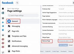 Image result for Delete Page On Facebook