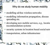 Image result for Human Mobility