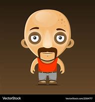 Image result for Bald Man Cartoon