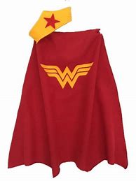 Image result for Wonder Woman Cape and Mask