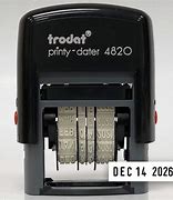 Image result for Document Date Stamp