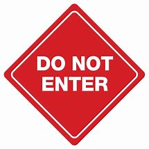 Image result for No Way Sign Funny