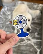 Image result for Stickers Fan Blowing