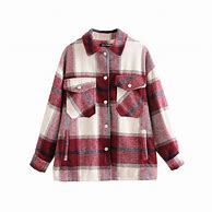 Image result for Oversized Plaid Jacket