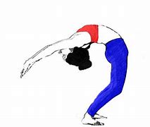 Image result for Diagram of Ardha Chandrasana