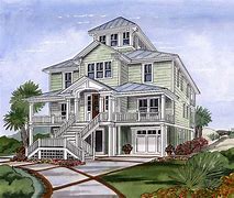 Image result for 1-Story Beach House Plans