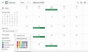 Image result for Sharing Gmail Calendar