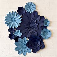 Image result for Paper Flower Wall Display