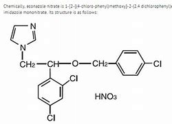 Image result for Econazole Structure