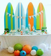 Image result for Summer Beach Party Decorations