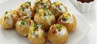 Image result for Dahi Puri Images