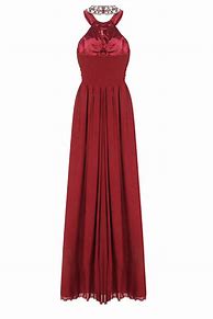 Image result for Burgundy Dress Halter Top