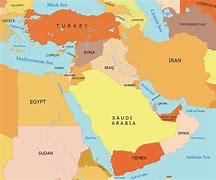 Image result for Middle East Map UAE