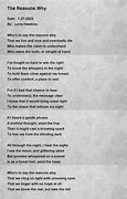 Image result for 13 Reasons Why Poem