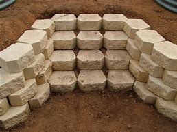 Image result for Retaining Wall with Front Door Steps