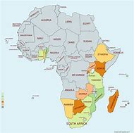 Image result for Map of Africa+