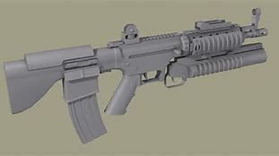 Image result for M4 Bullpup 3D