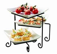 Image result for Tiered Serving Dishes