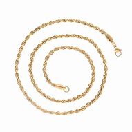 Image result for 1Mm Gold Rope Necklace