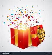 Image result for Opening Gift Box Red Vectror