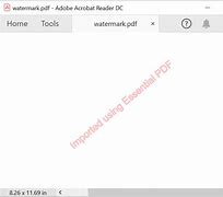 Image result for Watermark for PDF