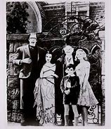 Image result for Munsters Cast Autographs