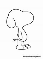 Image result for Easy Draw Snoopy