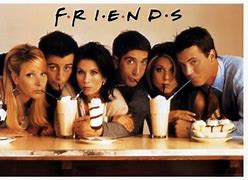 Image result for Friends Cast Drinking Milkshakes