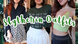 Image result for Slytherin Inspired Crochet Outfits