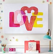 Image result for Love Canvas Wall Art