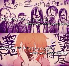 Image result for Sad Broken Anime Quotes