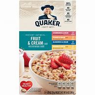 Image result for Quaker Oats Fruit and Cream