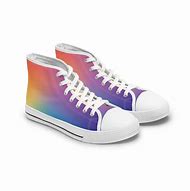 Image result for Rainbow Denim Shoes