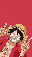 Image result for Luffy Piece Sign