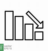 Image result for Down Graph Graphic