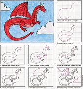 Image result for How to Draw Dragon