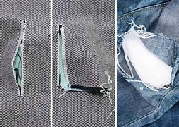 Image result for How to Sew Line Tear