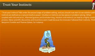 Image result for Risk Trust Your Instincts