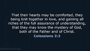 Image result for Colossians 2 Looking Forward