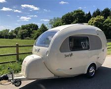 Image result for Small Fiberglass Travel Trailers