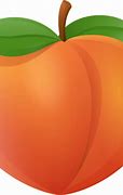 Image result for Peach Heart Emoji