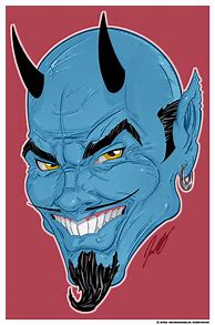 Image result for Blue Devil Original Art