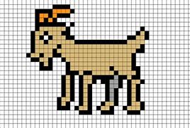 Image result for Pixel Art Mario Goat