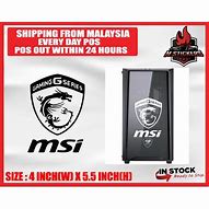 Image result for MSI Sticker