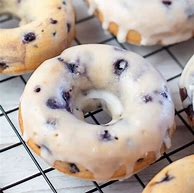 Image result for Blueberry Donuts