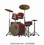 Image result for Drum Kit Front View