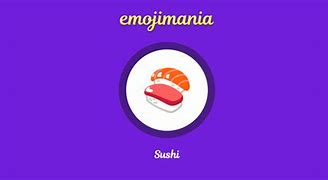 Image result for Sushi Emoji